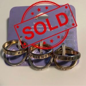 NEW!! Claire’s BFF (Best Friends Forever) Size 8